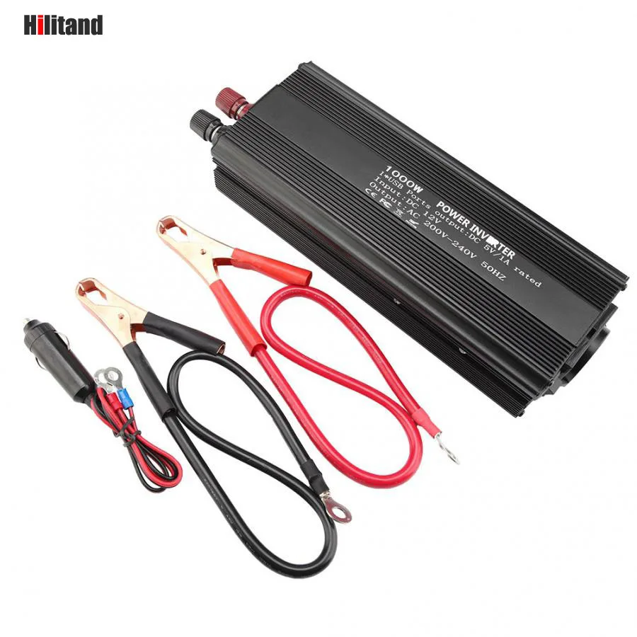 Инвертор немодулированного синусоидального сигнала преобразователь 12 В 220 1000 Вт