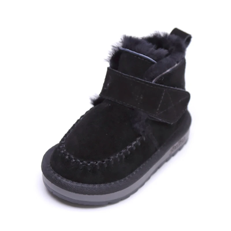 

Dolakids New winter warm high top boots comfortable warm children's shoes soft bottom snow boots fashion casual shoes