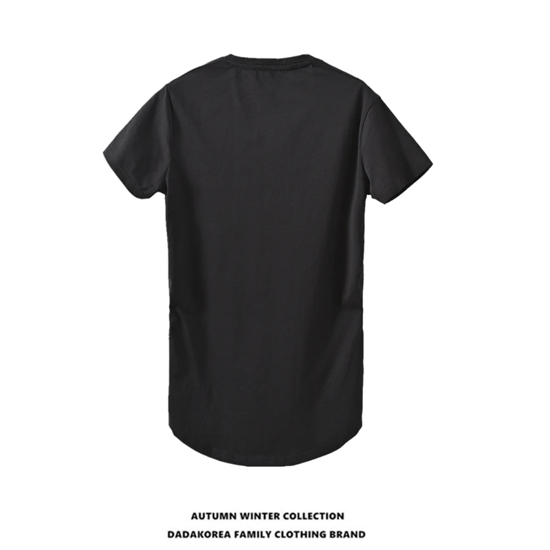 DADAKOREA летняя однотонная фронтальная короткая задняя длинная Сексуальная мужская