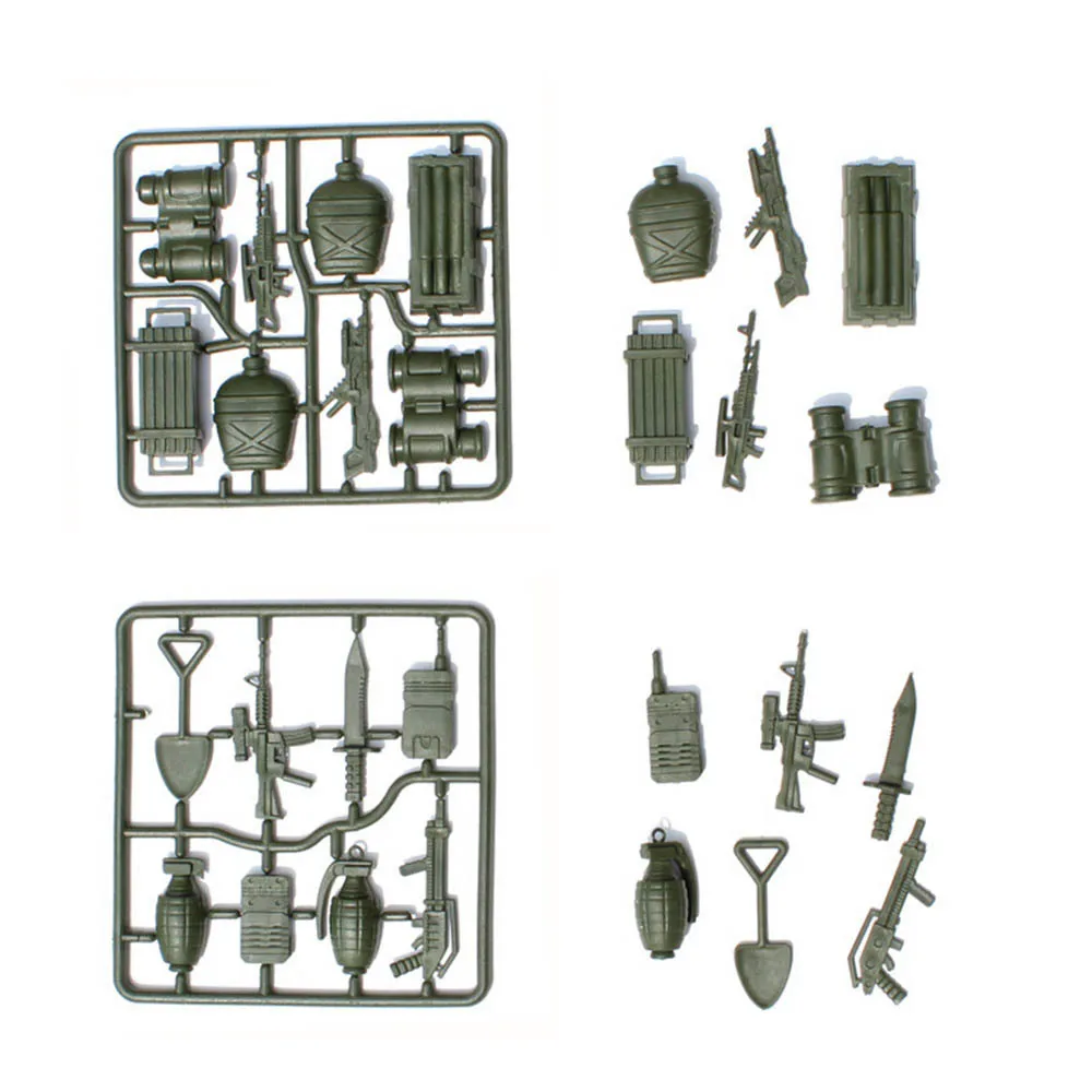 

307 Pcs Soldiers Model Army Men Combat Action Figures Toys