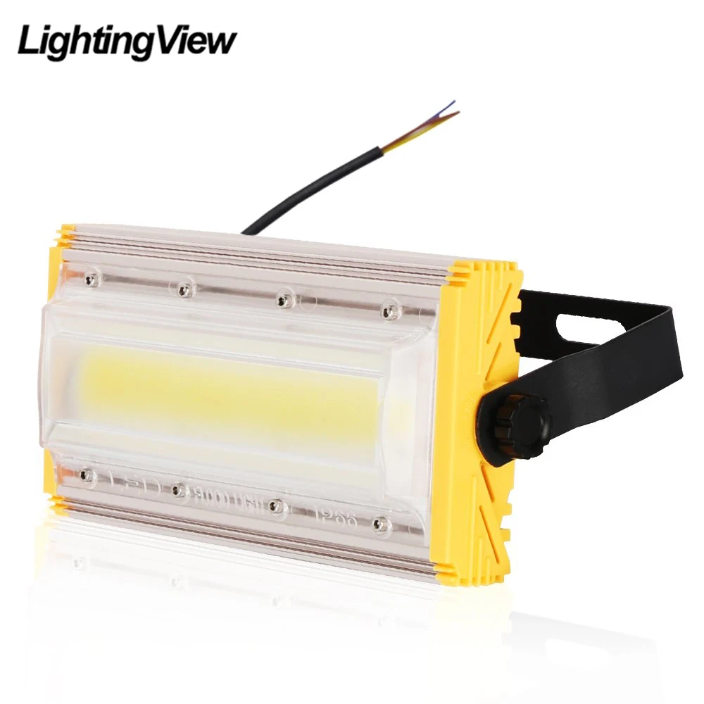 50 Вт Светодиодный прожектор светильник на открытом воздухе удара светодиодный