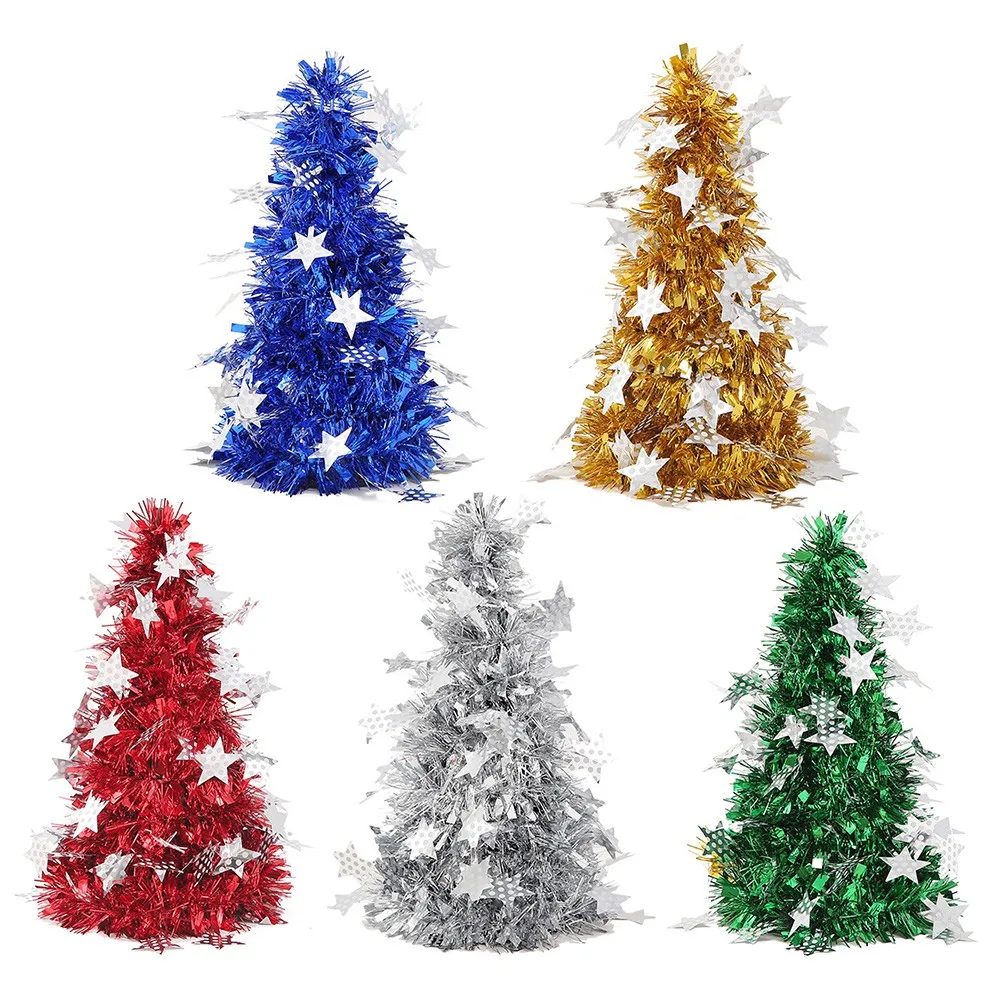 

Tabletop Artificial Small Mini Christmas Tree Xmas Party Ornaments Gifts Door Hotel Shop Window Decoration