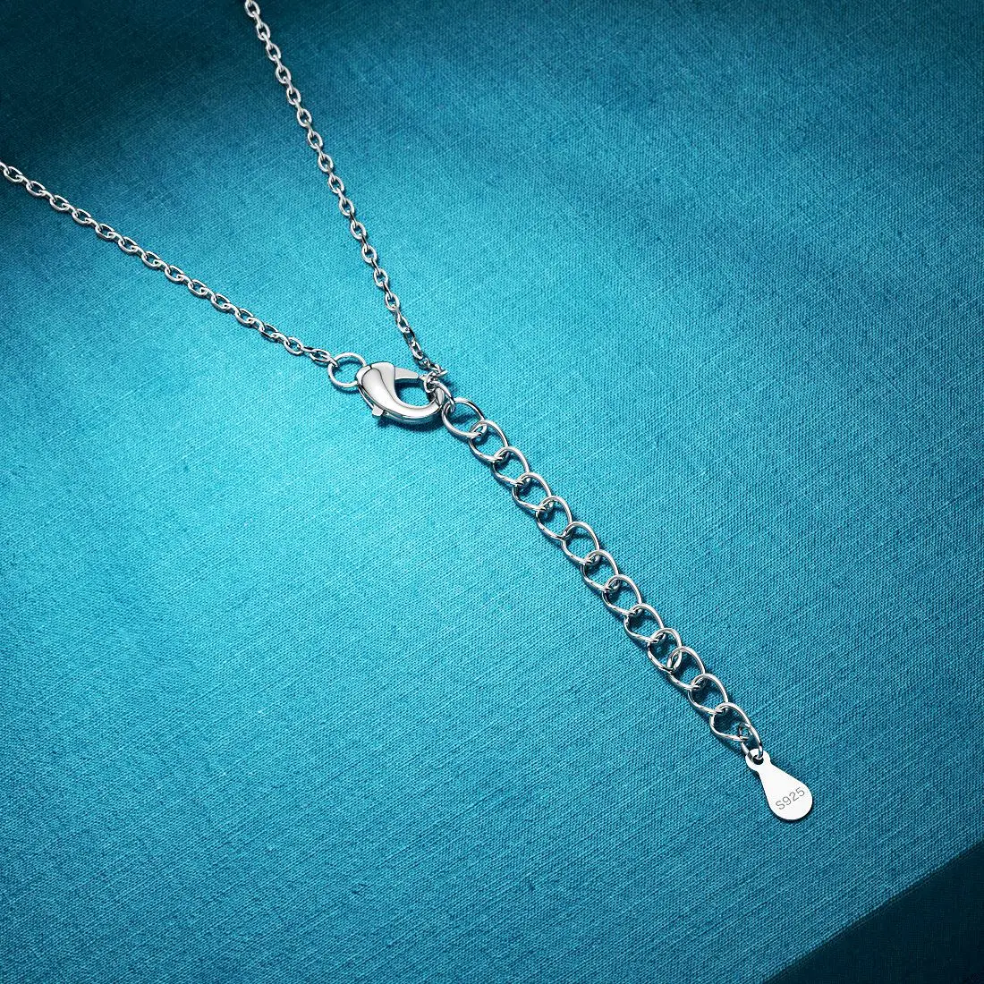 Ожерелье из серебра 925 пробы с подвеской в виде сердца и стрел|Ожерелья| |