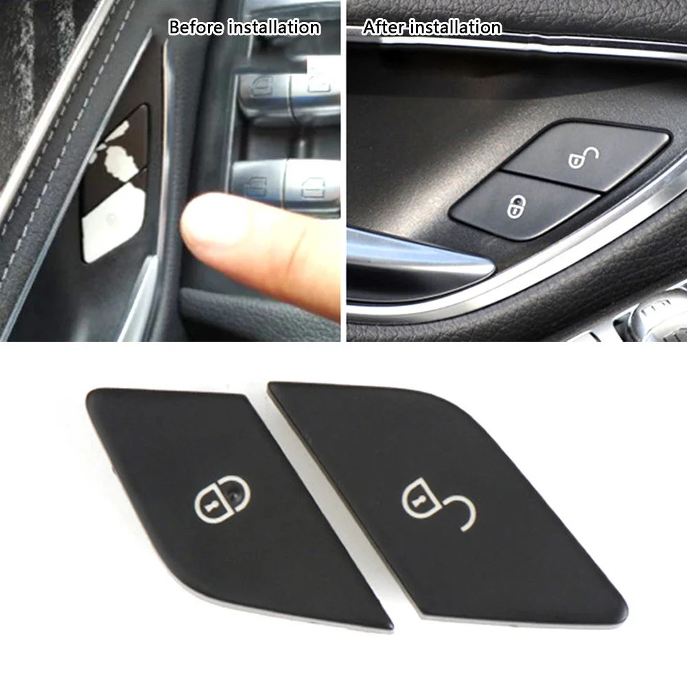 

Car Central Door Lock Switch Repair Button CAP Cover for Mercedes Benz C-Class W205 GLC-Class W253 2059055251 Accessories