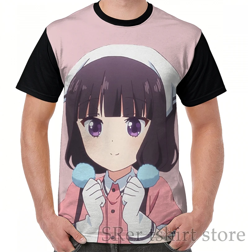 Футболка с забавным принтом для мужчин и женщин топы майка сакурания-микс S-аниме