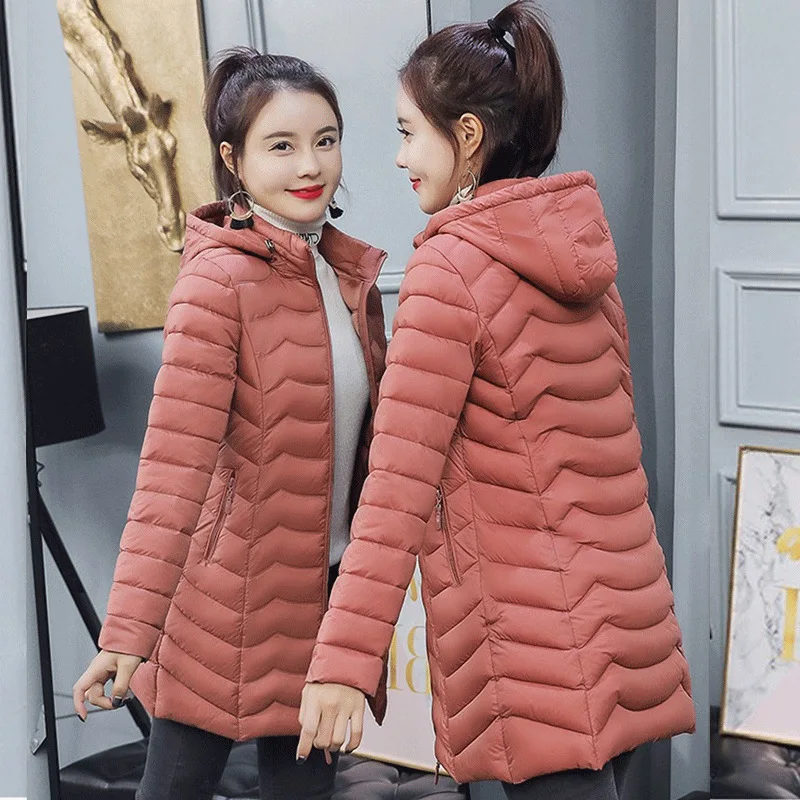 Женская зимняя одежда топы манто Femme Hiver Puffer длинная куртка дешевые пальто