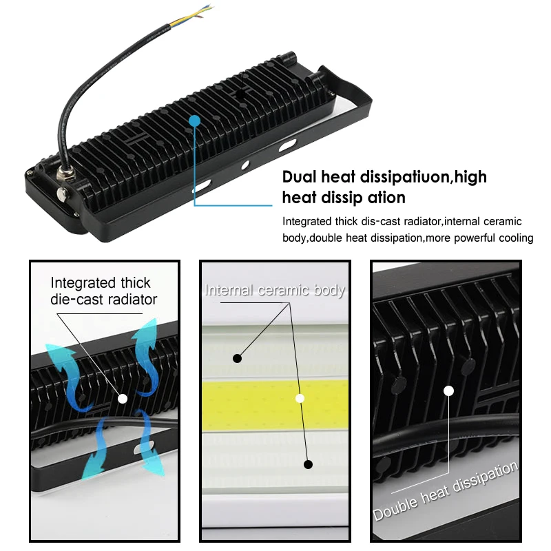 Уличный настенный прожектор светодиодный водонепроницаемый светильник для сада