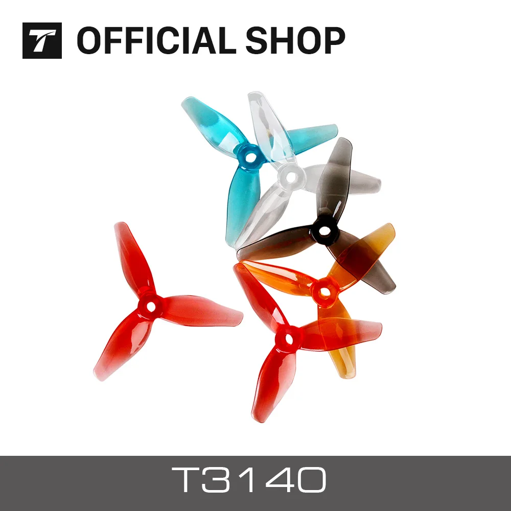 T MOTOR T3140 FPV 3 дюймовые пропеллеры 2 пар/упак. три лезвия CW CCW prop|Детали и аксессуары| |