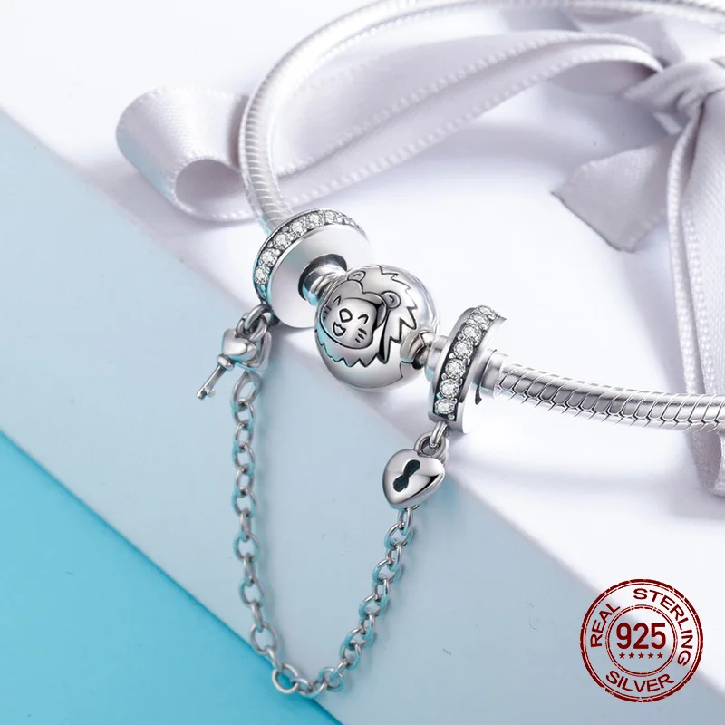 Подходит для браслета браслет очарование только любовь безопасная цепочка