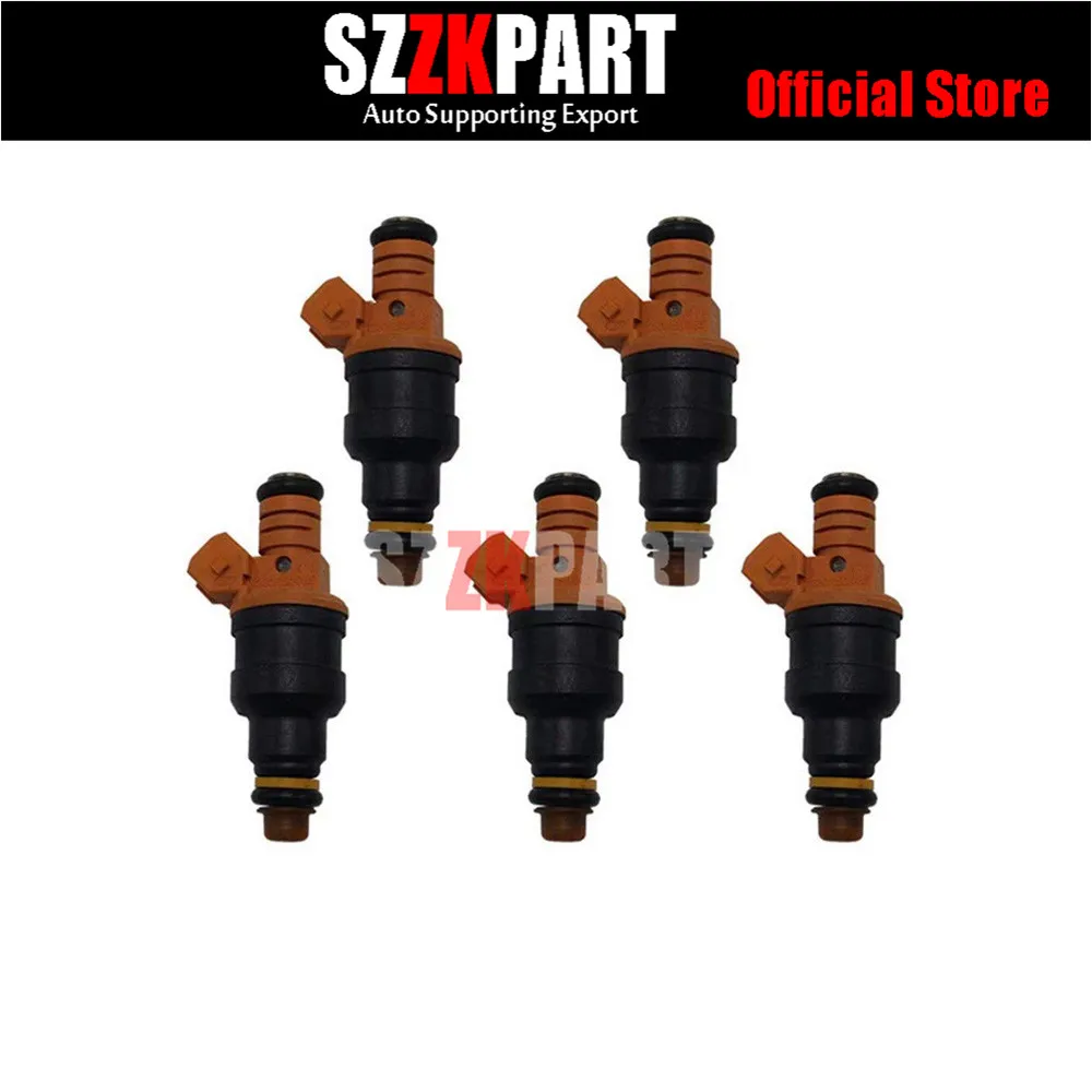 

Топливная форсунка DEFUS 5x Bico 0280150785 высокая производительность для Volvo 850 2.3L 2.4L I5 с турбонаддувом 94-97 0 280 150 785