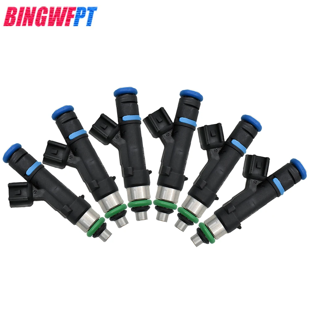 

6PCS Fuel Injector For Jeep Liberty Dodge Dakota For Mitsubishi Raider 3.7L Fuel Nozzle 53032701AA 0280158020