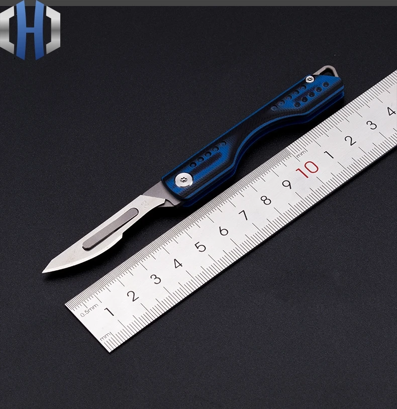 G10 складной мини нож с EDC Складной острый ключ универсальный над