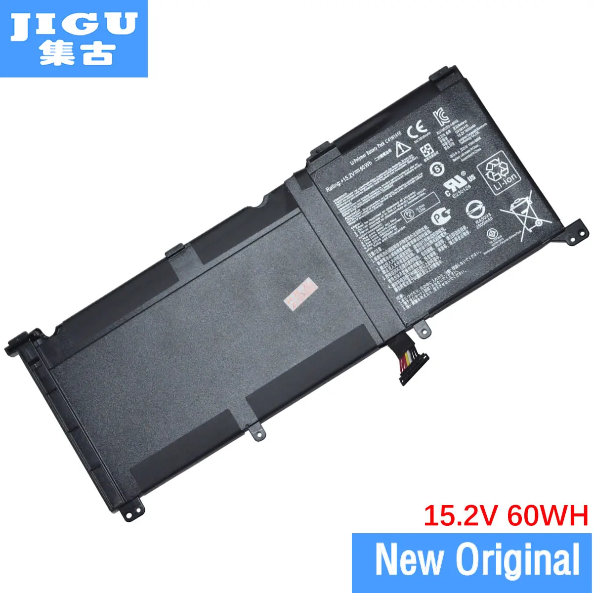 JIGU 0B200-01250100 C41N1416 оригинал аккумулятор для ноутбука Asus N501JW UX501 N501VW-1A UX501JW UX501LW |