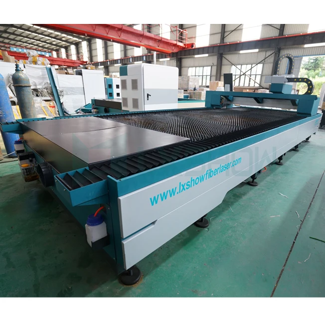 10% скидка LXSHOW 1000 Вт 1500 2 кВт волоконно-лазерный резак 1530 CNC Волоконно-Лазерная