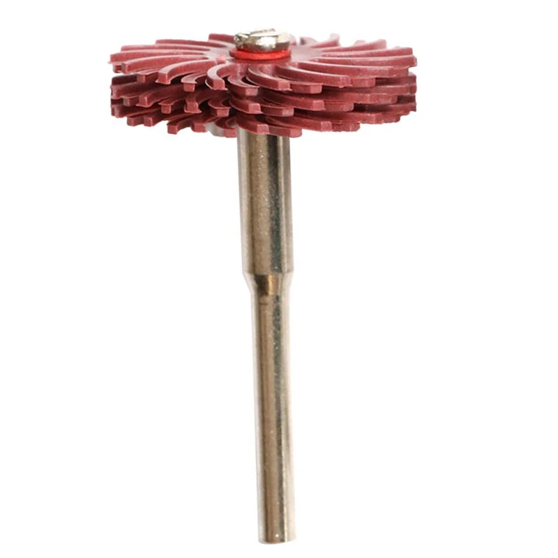 

NEW-64Pcs 1 Inch Radial Bristle Disc Kit Abrasive Brush 3 and 2.35Mm Shank Detail Polishing Wheel for Rotary Tool Accessories