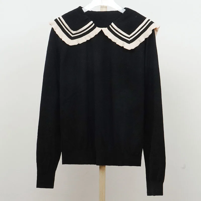 

2021 Women's Knitwear New Top Women's Long Sleeve Sweater one