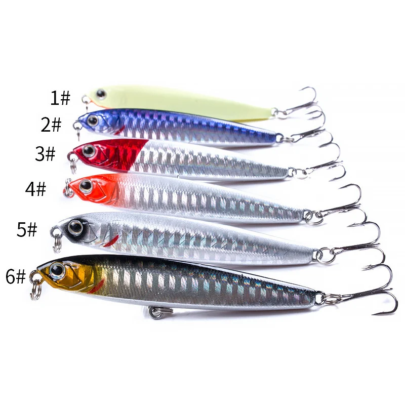 

Ardea Pencil Lure 1Pcs 75mm/10g Sinking Stickbait Wobblers for trolling Fishing Lures Artificiais Simulation Bass Tackle