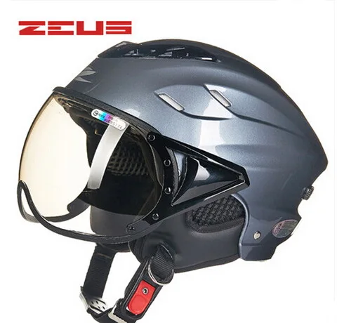 Шлем ZEUS для мотоциклистов ретро шлем езды на велосипеде унисекс антиуф 2020|Шлемы| |
