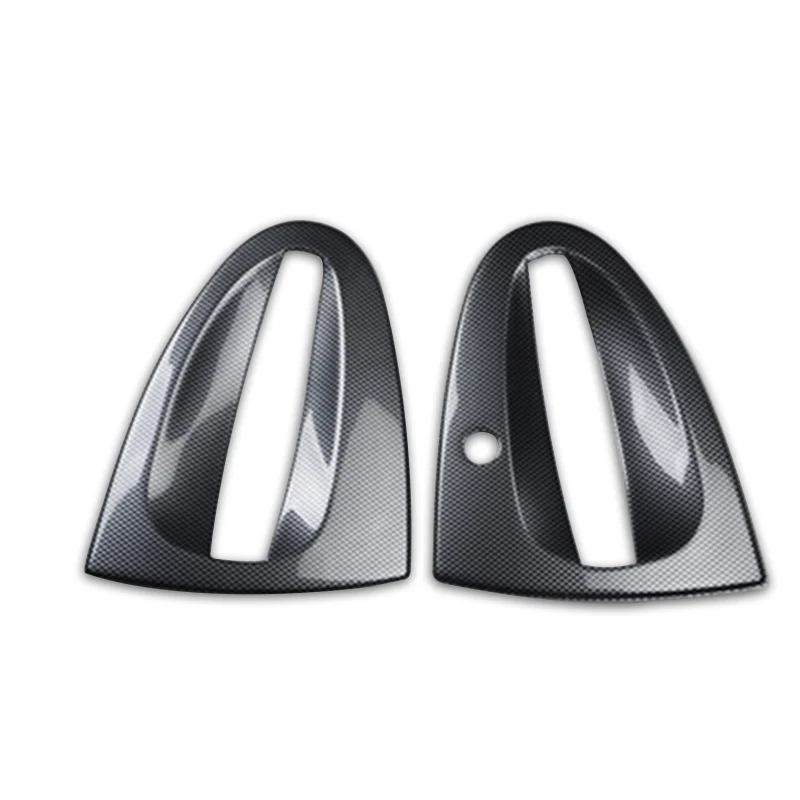 

Car Decoration Cover Carbon fiber pattern Interior Trim Protection Shell Car Styling Accessories For Mercedes Smart 451 fortwo