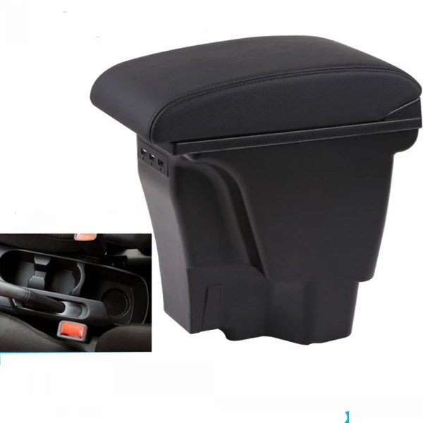 

Подлокотник для Kia Rio 3 K2, центральный подлокотник с USB-зарядкой и пепельницей