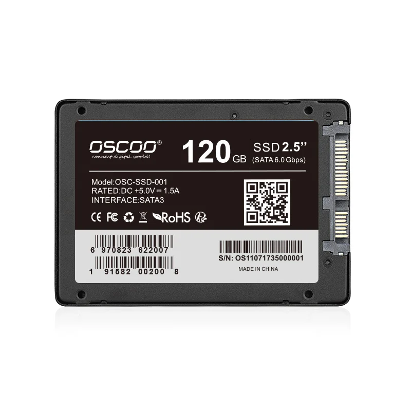 Твердотельный накопитель OSCOO SSD высокой производительности 2,5 дюйма дешевый внутренний жесткий диск 120 ГБ 240 ГБ SSD SATA HD SSD от AliExpress WW