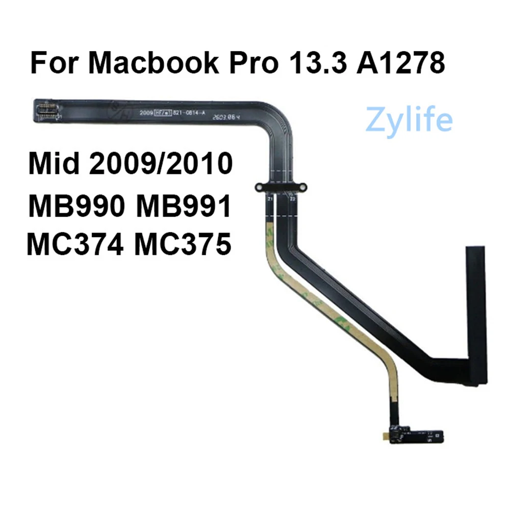 2 комплекта Новинка 821-0814-A гибкий кабель для жесткого диска Macbook Pro 13 дюймов A1278 HDD