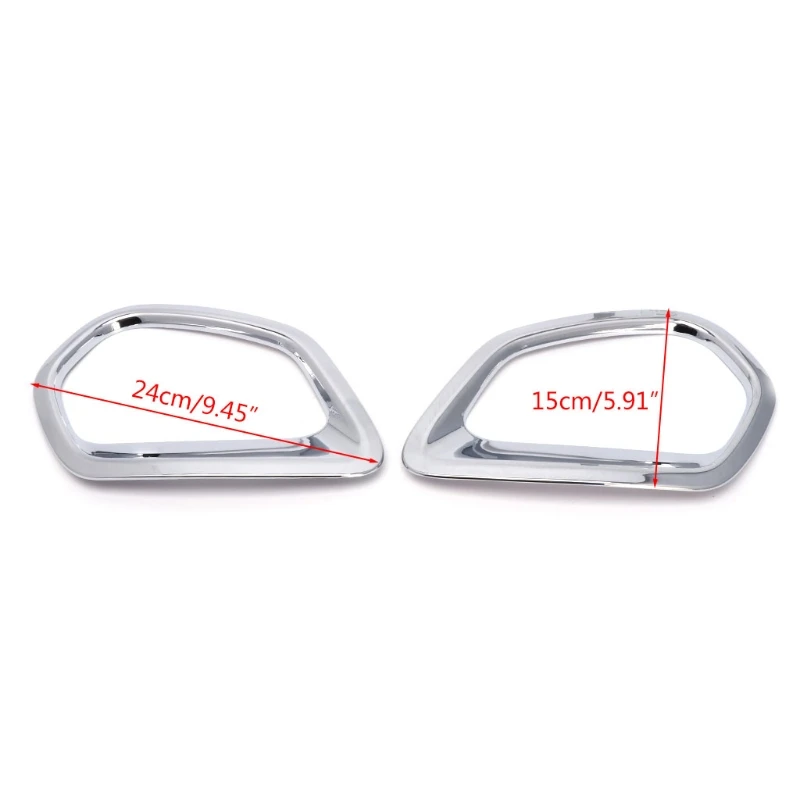 50LC 2 предмета автомобиля Задняя лампа заднего противотуманного фонаря Накладка