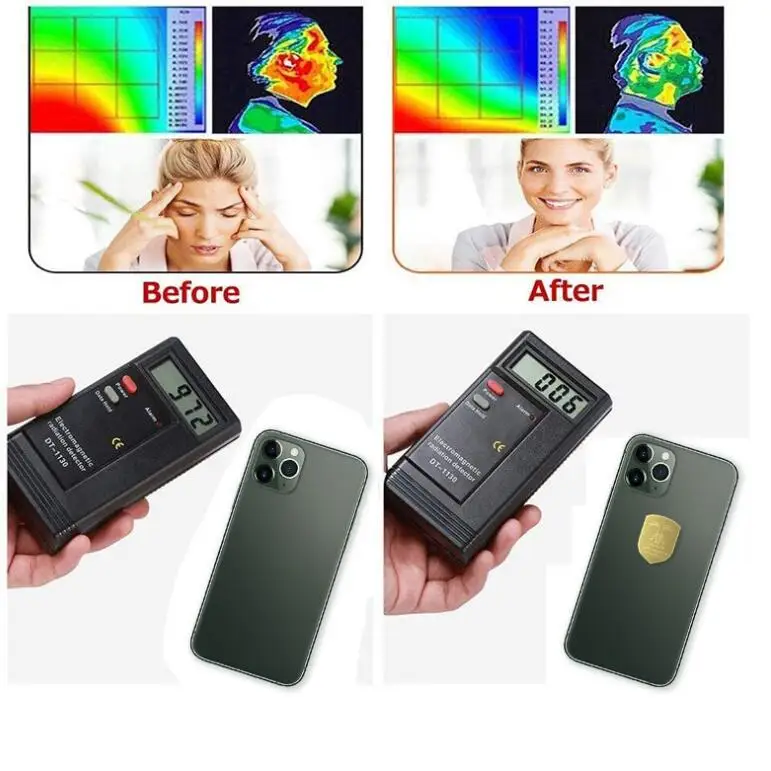 5G с защитой от ЭМП анти защита Излучения Монитора щит наклейка для мобильного