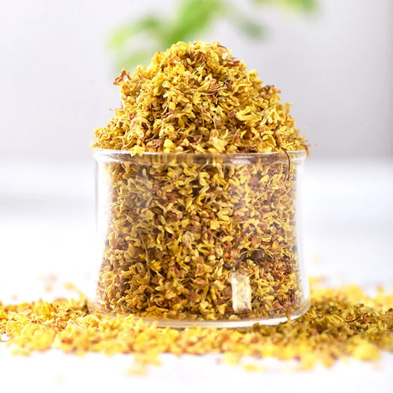 Цветок османтус сушеные лепестки натуральные новые цветы свежий аромат корицы gui