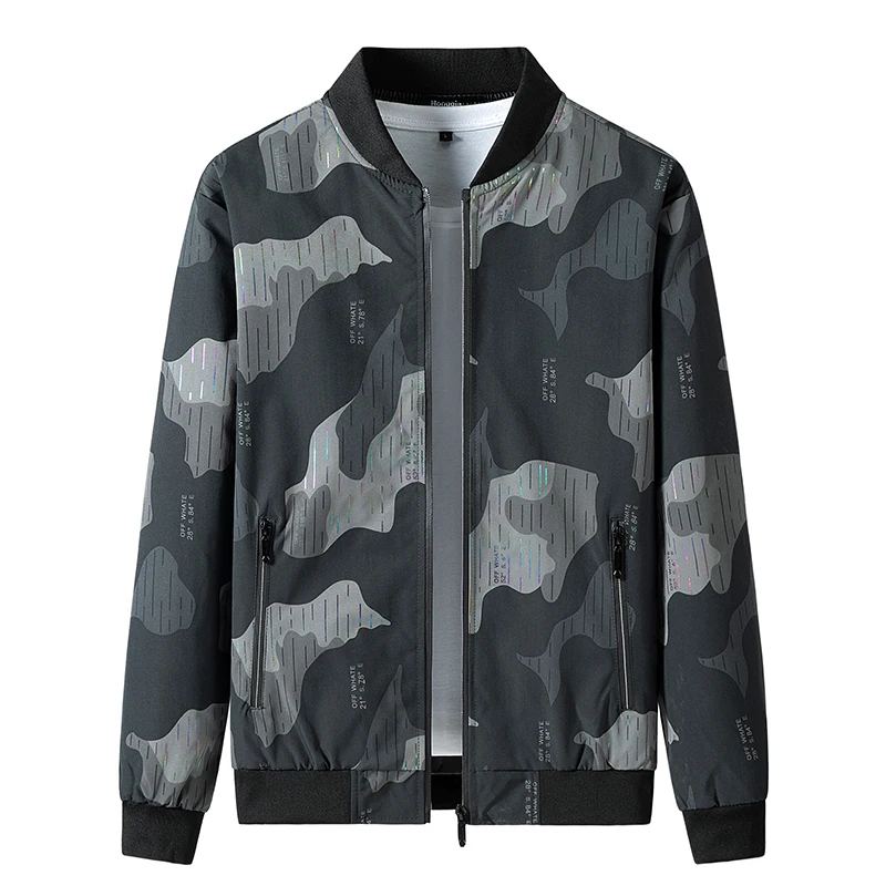 

7XL 8XL Spring Jacket Men Summer Autumn Baseball Jackets Men Camouflage Casual Oversized Male Bomber Jacket Jaqueta Masculina