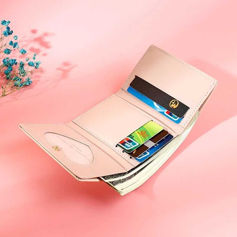 Новое поступление женские 2019 кошелек женский короткий параграф складной дасмкая