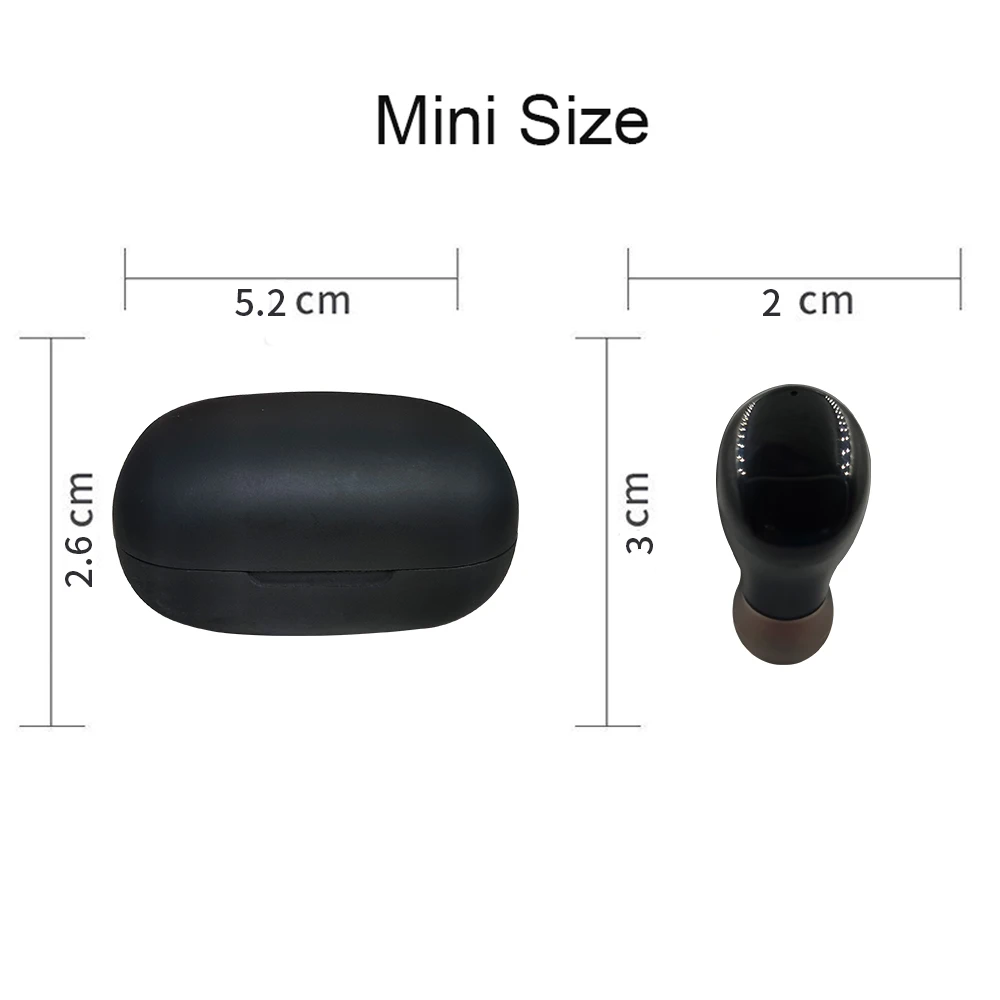 B5 TWS Bluetooth 5 0 беспроводные наушники матовые мини-наушники с сенсорным управлением