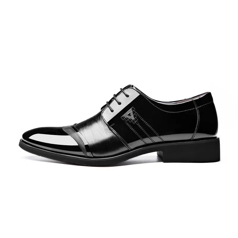 Классические мужские классические туфли винтажные оксфорды на плоской подошве