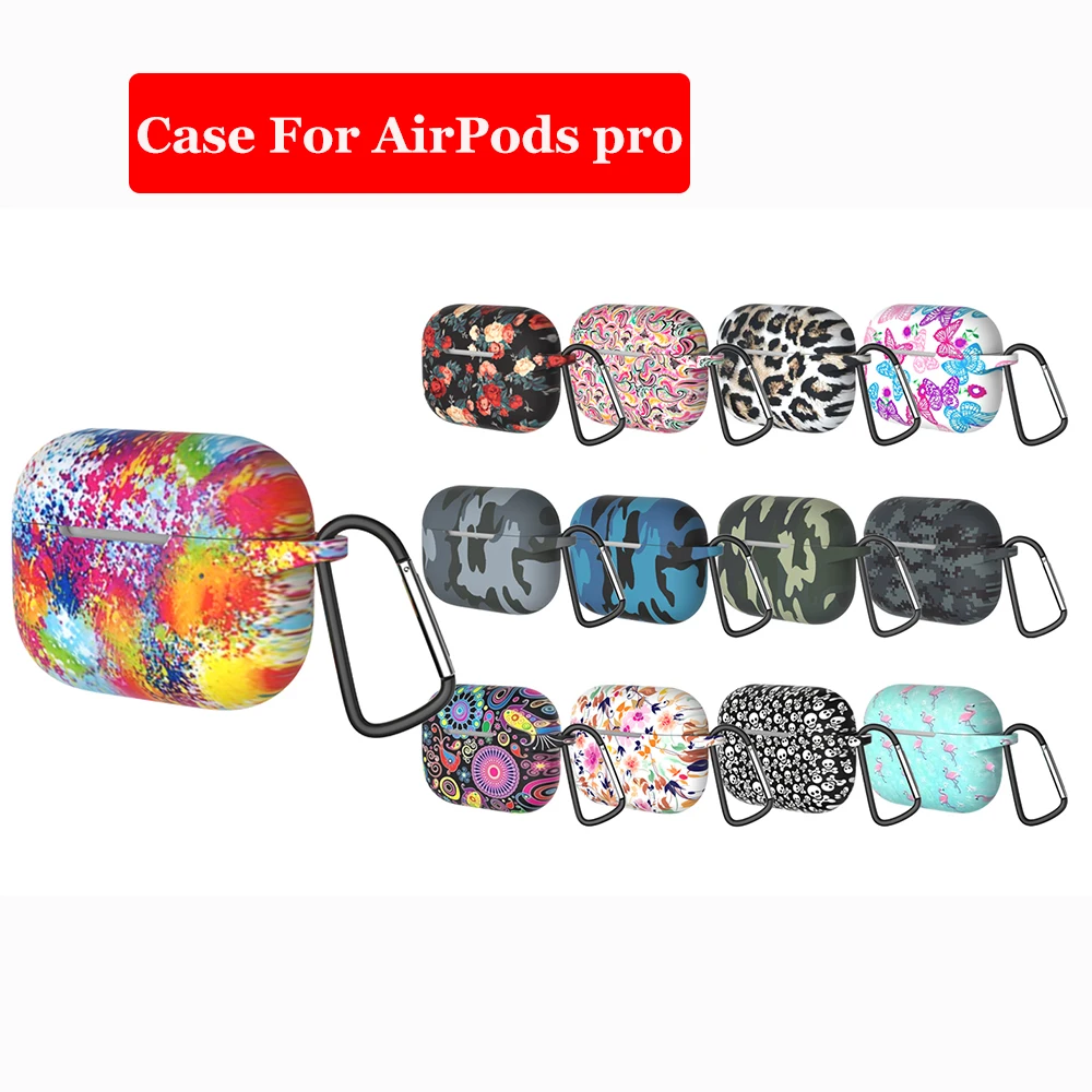 Цветной Ультратонкий силиконовый чехол для AirPods Pro беспроводной зарядки защитный
