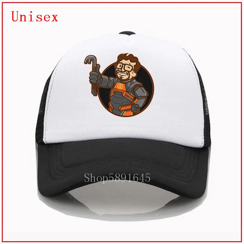 Бейсболка Half life с лямбда-мальчиком Гордоном фриманом и сейфом бейсболка хвостом