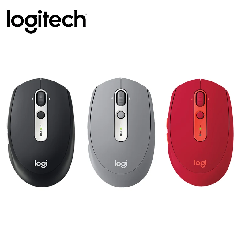 Мышь Logitech M585 беспроводная изогнутая с поддержкой Bluetooth|Мыши| |