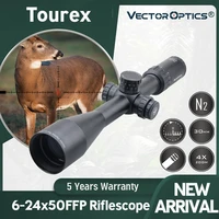 vector optics tourex 6 24x50 ffp illumination riflescope first focal plane rifle scope hunting tactical shooting zero stop