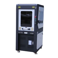high accuracy full covered metal fiber laser engraving machines with 20w 30w 50w 100w for integrated circuits ic jewelry