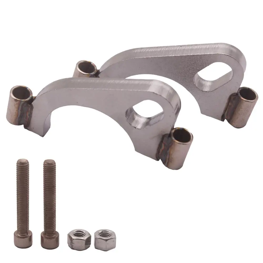 2 &quotдюймовый выхлопной фланец Плоская овальная Сплит Ремонт Замена сделаны из