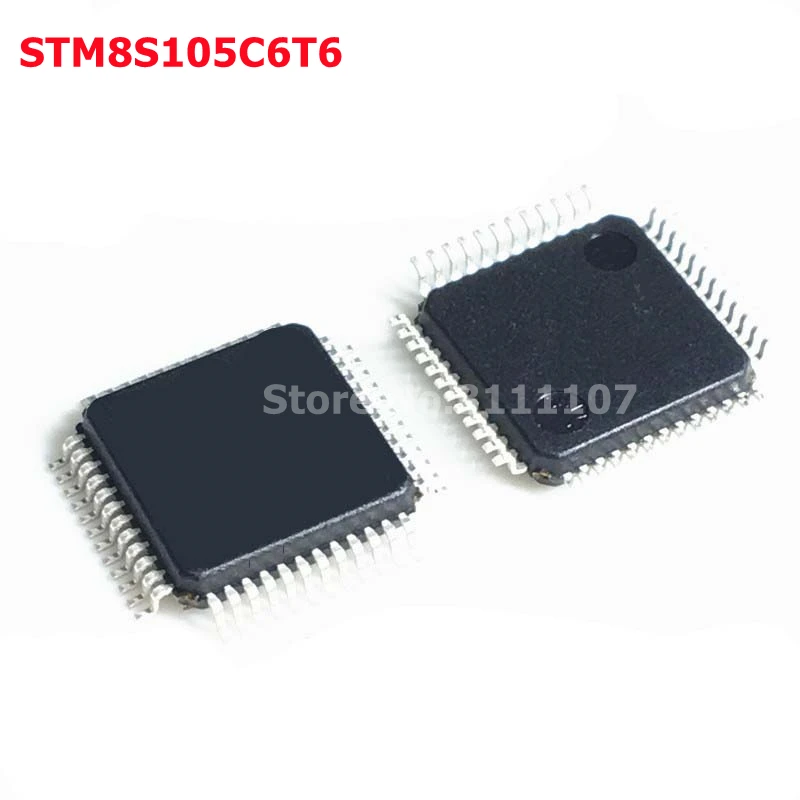 

Чип микроконтроллера STM8S105C6T6, 8 бит, флэш-память 32K, 5 шт./лот, LQFP48