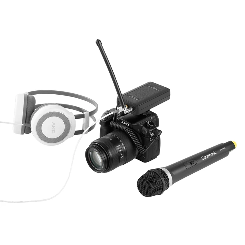 Saramonic SR WM4CA профессиональный беспроводной ручной микрофон для Canon Nikon Sony DSLR Camera Camcorder Youtube Video|Микрофоны| |