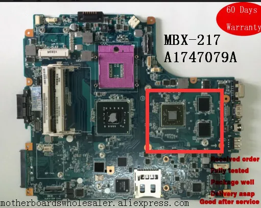Протестированная материнская плата Placa для Sony Vaio VGN-NW MBX-217 A1747079A | Компьютеры и офис