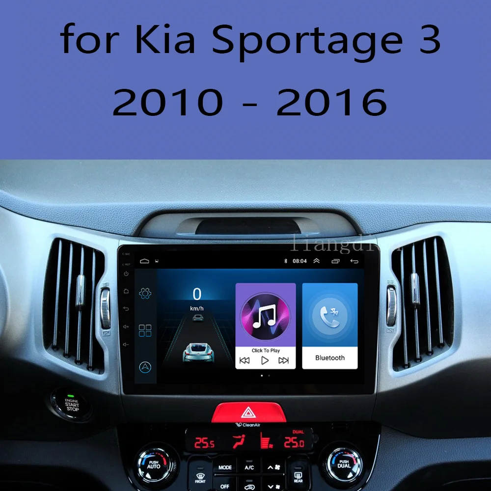 

2G+32G Android 10 IPS Car Radio Multimedia Video Player 2 din GPS Navigation For KIA Sportage 3 2010 2011 2012 2013 2014-2016