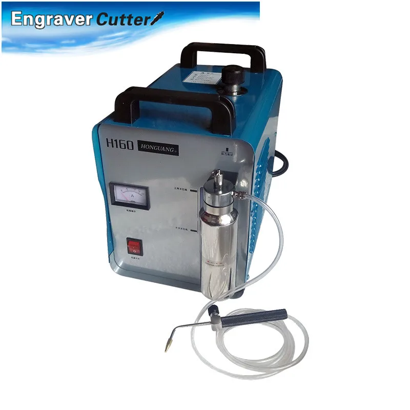 110V 300W Портативный Кислородный водородный генератор пламени полировальная машина для акрила 75L