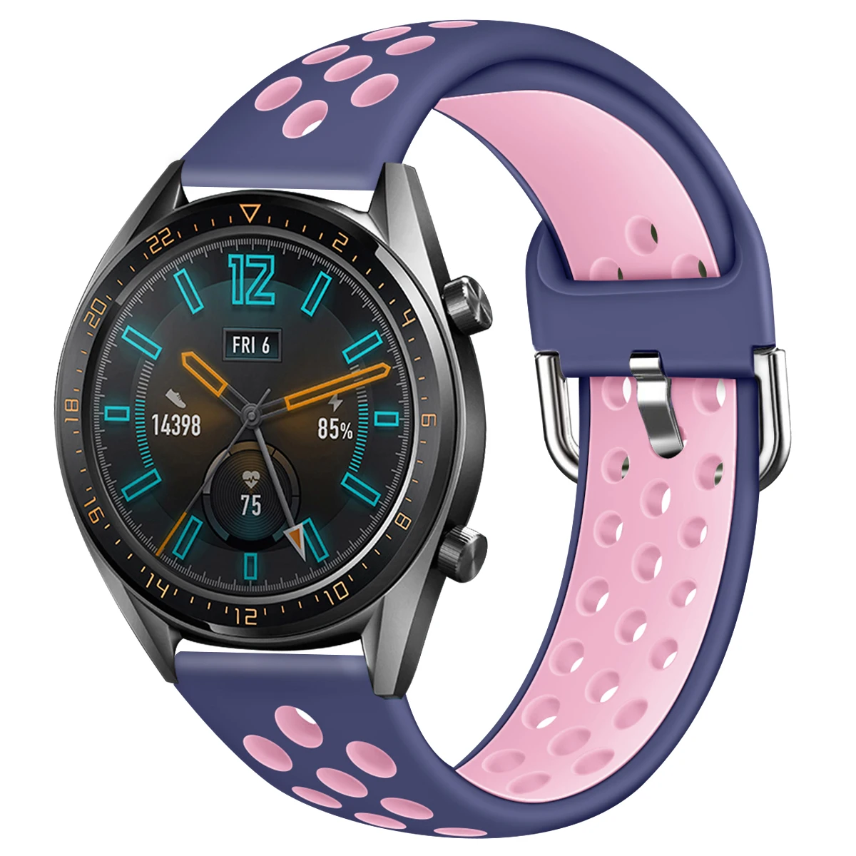 Для huawei Watch GT 2 ремешок 22 мм гибкий мягкий силиконовый Смарт-часы с заменой ремешка браслет для huawei Watch GT2