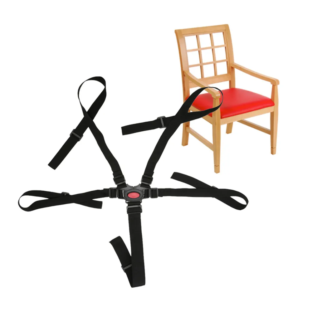 

Baby Universal 5 Point Harness High Chair Safe Belt Seat Belts For Stroller Pram Buggy Children Kid Pushchair