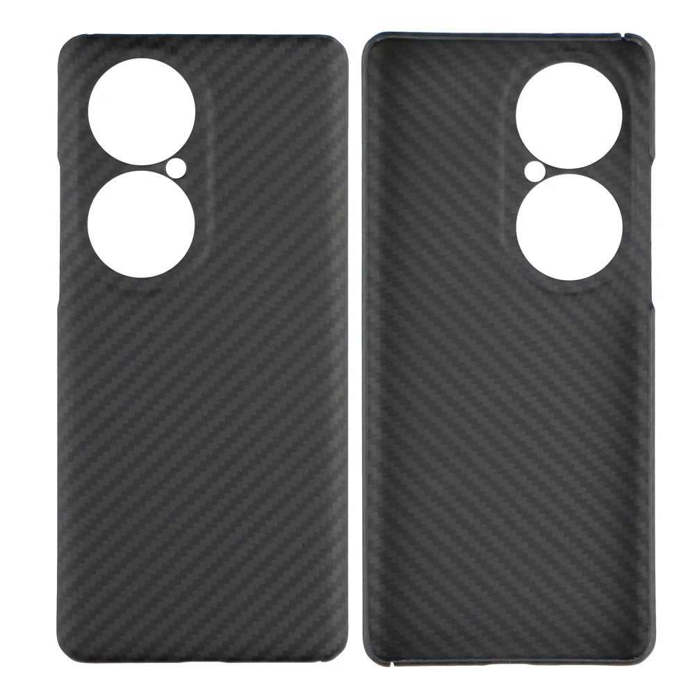 Najtaniej Ytf-carbon Naprawdę Carbon Fibre Case Dla HUAWEI P50 Pro Ultra-cienki Anti-drop Aramid Fibre Huawei P50 Telefon Komórkowy Twarda Okładka