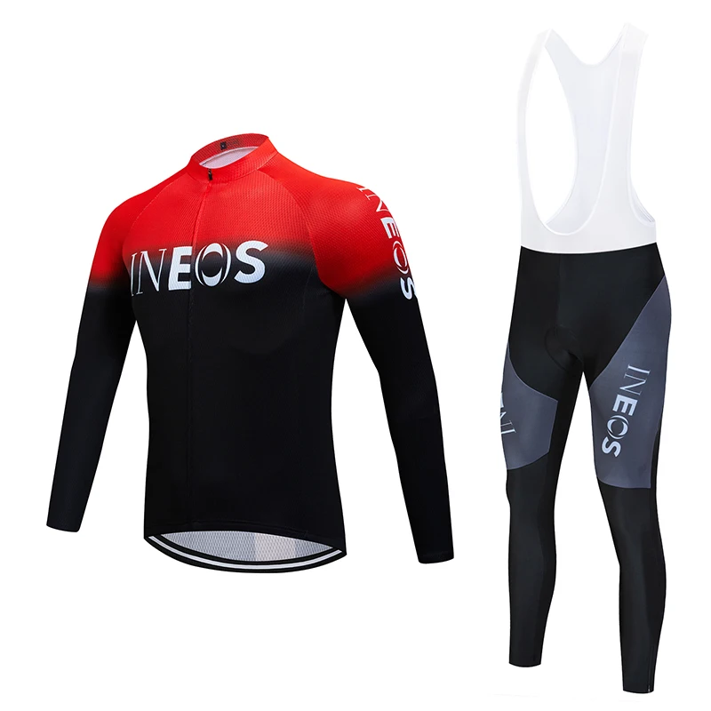 Одежда для велоспорта 2019 профессиональная команда INEOS зимний костюм дышащий