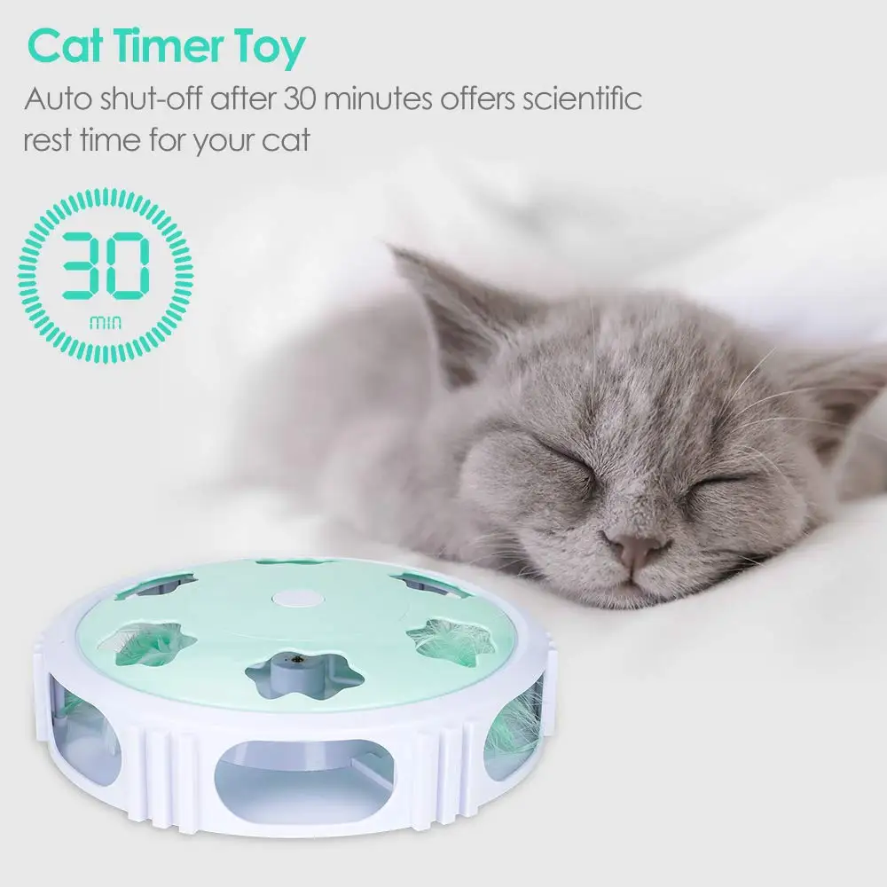 Электрическая игрушка для кошек умная кошачья интерактивная автоматический