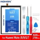 Аккумуляторная батарея NOHON для huawei mate 8 9 10 20 Pro 7 S P20 Pro HB396693ECW HB396689ECW HB436486ECW HB436178EBW